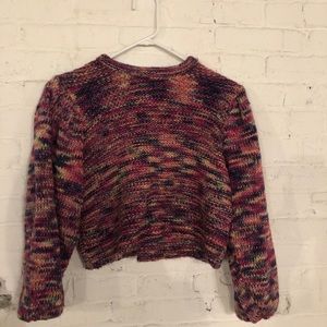 Urban Outfitters Cropped Crew Neck Sweater